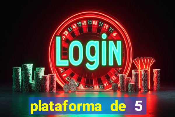 plataforma de 5 reais tigre